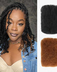 black brown afro kinky bulk hair for braiding