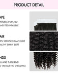 details about qvr seamless kinky curly afro hair extensions