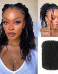 qvr natural black human hair afro kinky bulk hair