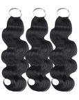 QVR Body Wave Crochet Hair Extensions Machine-made Extensions