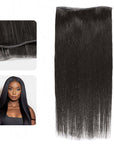 natural black straight hair quick weave