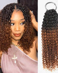 T1B/30-small kinky curly-18''-5 packs crochet hair