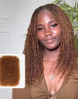 afro kinky bulk human hair auburn colored hair