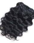 qvr body wave clip in hair extensions