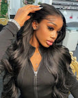 glueless body wave wear and go wig for beginners