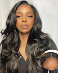 glueless 4x4 HD lace human hair wear and go wig