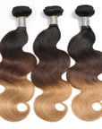1b/4/27 Body Wave virgin remy human hair bundles 3 bundles