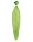 biscay green straight human hair bundles