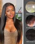qvr human hair lace wigs with curly baby hair