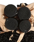 machine weft jerry curly human hair bundles 4pcs