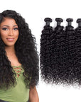 qvr jerry curly human hair bundles 4pcs