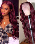 qvr human hair lace wigs 13x4 lace frontal style