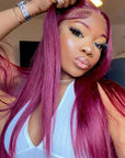 burgundy t lace wig for black women seeking vibrant style