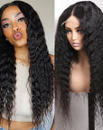 glueless wigs with 5x5 closure for full, bouncy curls, perfect for black women