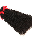 curly natural black virgin human hair 1 bundle