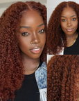 glueless lace wigs kinky curly for defined, voluminous curls