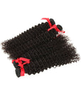 natural black malaysian hair deep curly human hair bundles