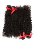 qvr natural black malaysian hair deep curly human hair bundles