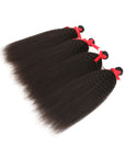 monogolian kinky straight natural black human hair bundles