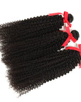3 bundles jerry curly natural black raw hair bundles