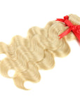russian blonde body wave virgin human hair 3 bundles