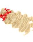 blonde body wave virgin human hair 3 bundles