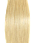 glossy machine weft blonde silky straight human hair bundles