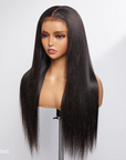 qvr wigs 4c edge hairline straight with kinky edges
