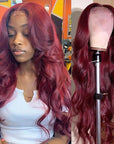 qvr human hair lace wigs with 4x4 lace closure