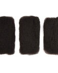 QVR 100% Human Hair Afro Kinky Bulk Natural Color Afro Braiding Hair Extensions Black Hair