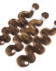 3 piano highlight body wave virgin human hair bundles