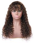 glueless wigs for deep wave texture with no lace, perfect for black women