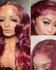 bold 99j human hair lace wigs for a dramatic look