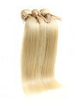 glossy silky straight 613 blonde human hair bundles 3pcs