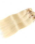 no split end silky straight 613 blonde human hair bundles 3pcs
