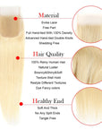 advantages of qvr silky straight 613 blonde virgin human hair weave with closure