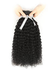 tangle free jerry curly natural black human hair bundles