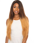 qvr silky straight t1b/4/27 ombred human hair bundles