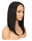 glueless 16 inch human hair bob wigs for everyday chic