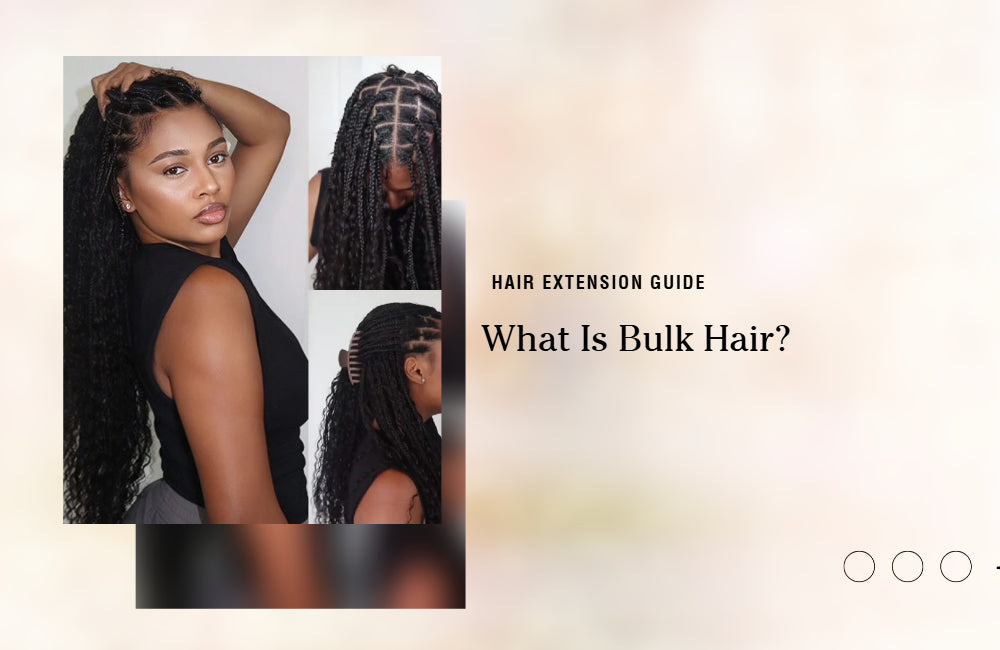 what is human bulk hair