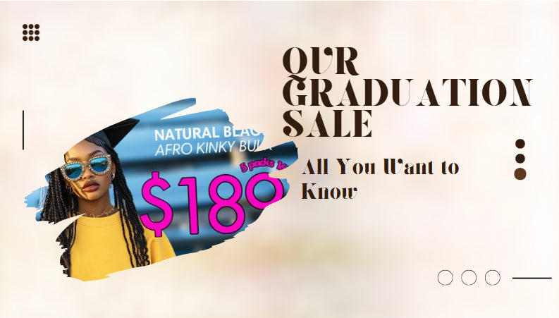 New Look, Who This? Qvr Hair for Graduation Make It Easy