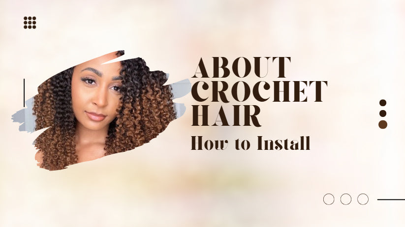 how to install crochet braiding hair
