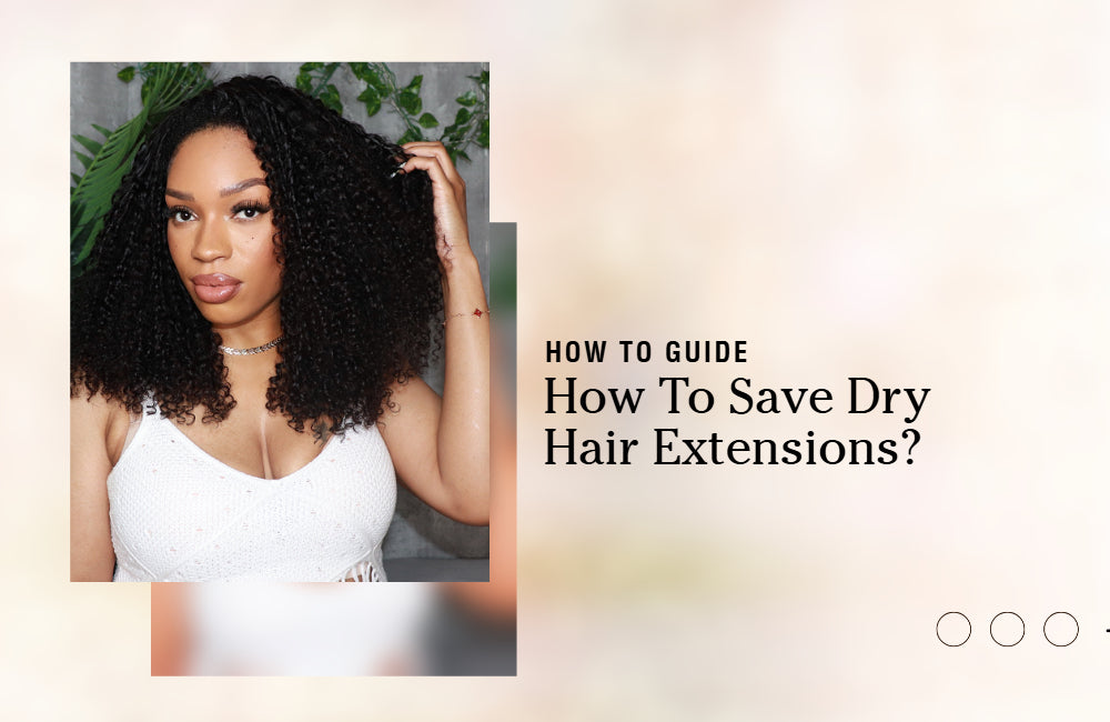 how to revive hair extensions