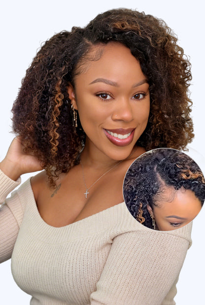 U/V Part Wig