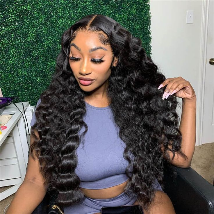 human hair lace wigs with natural hairline and baby hair