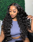 human hair lace wigs with natural hairline and baby hair