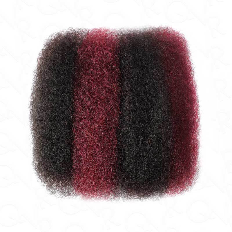 Two Color #P1B/99J Afro Kinky Bulk Hair