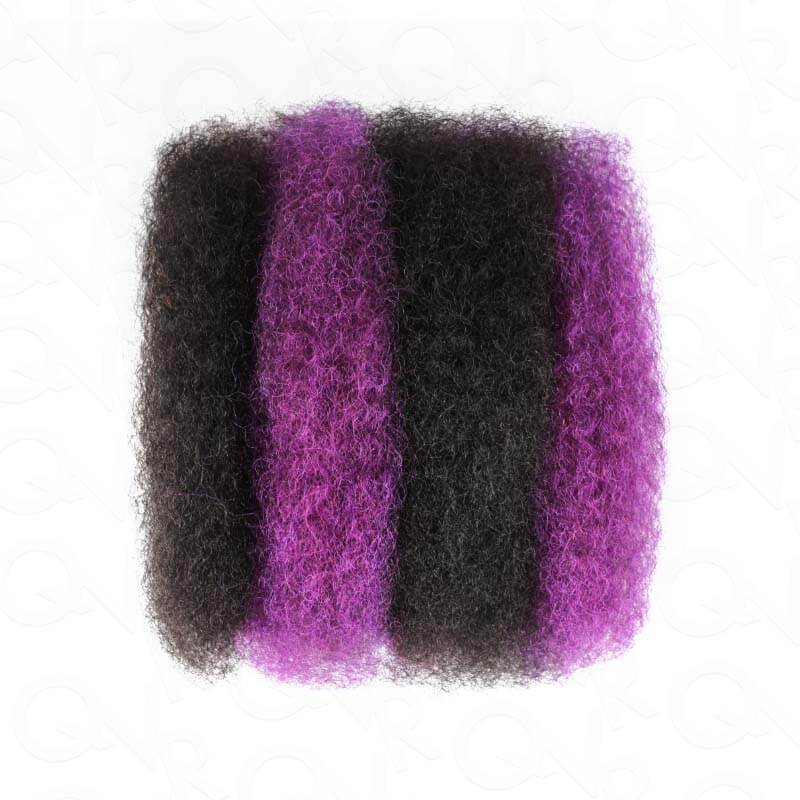 Two Colors P1B/Purple Afro Kinky Bulk