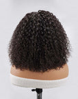 Back View Of Kinky Curly Human Hair Wigs