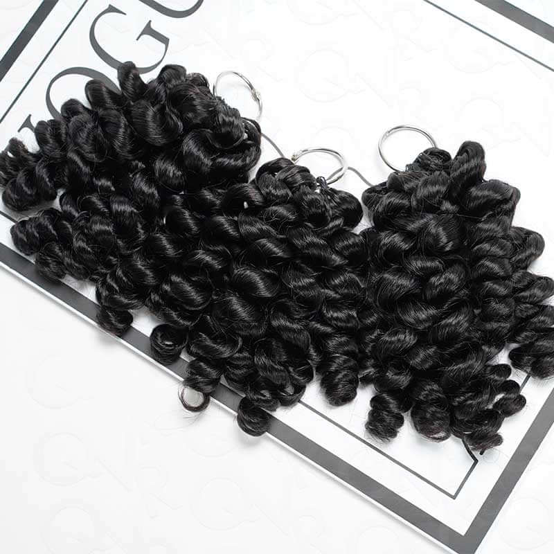 crochet human hair extensions soft curls for sew-in